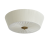 Plisseeritud plafoonlamp, vanavalge