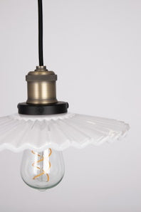 Laelamp Cobbler, 25 cm valge